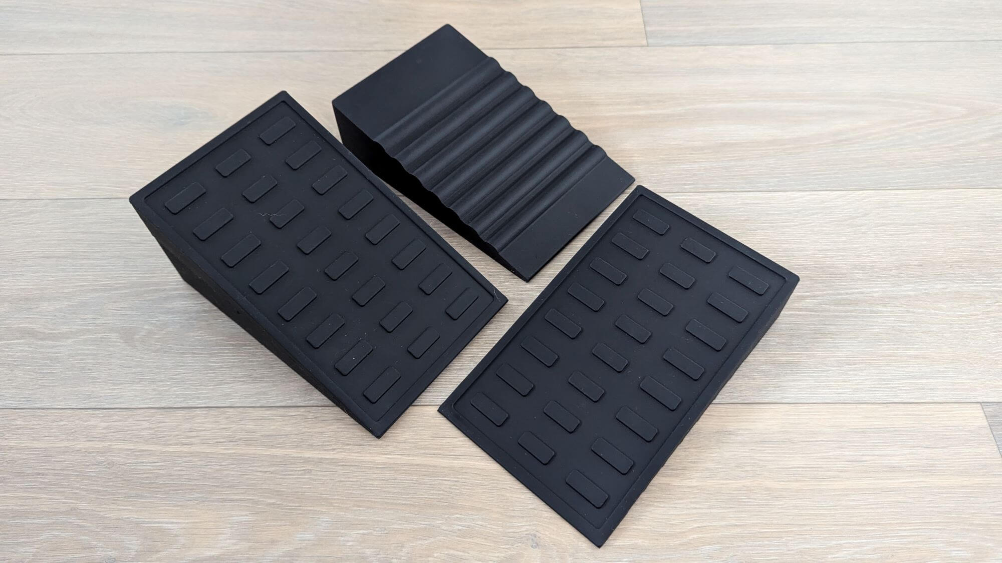 Zwarte squat wedge blocks